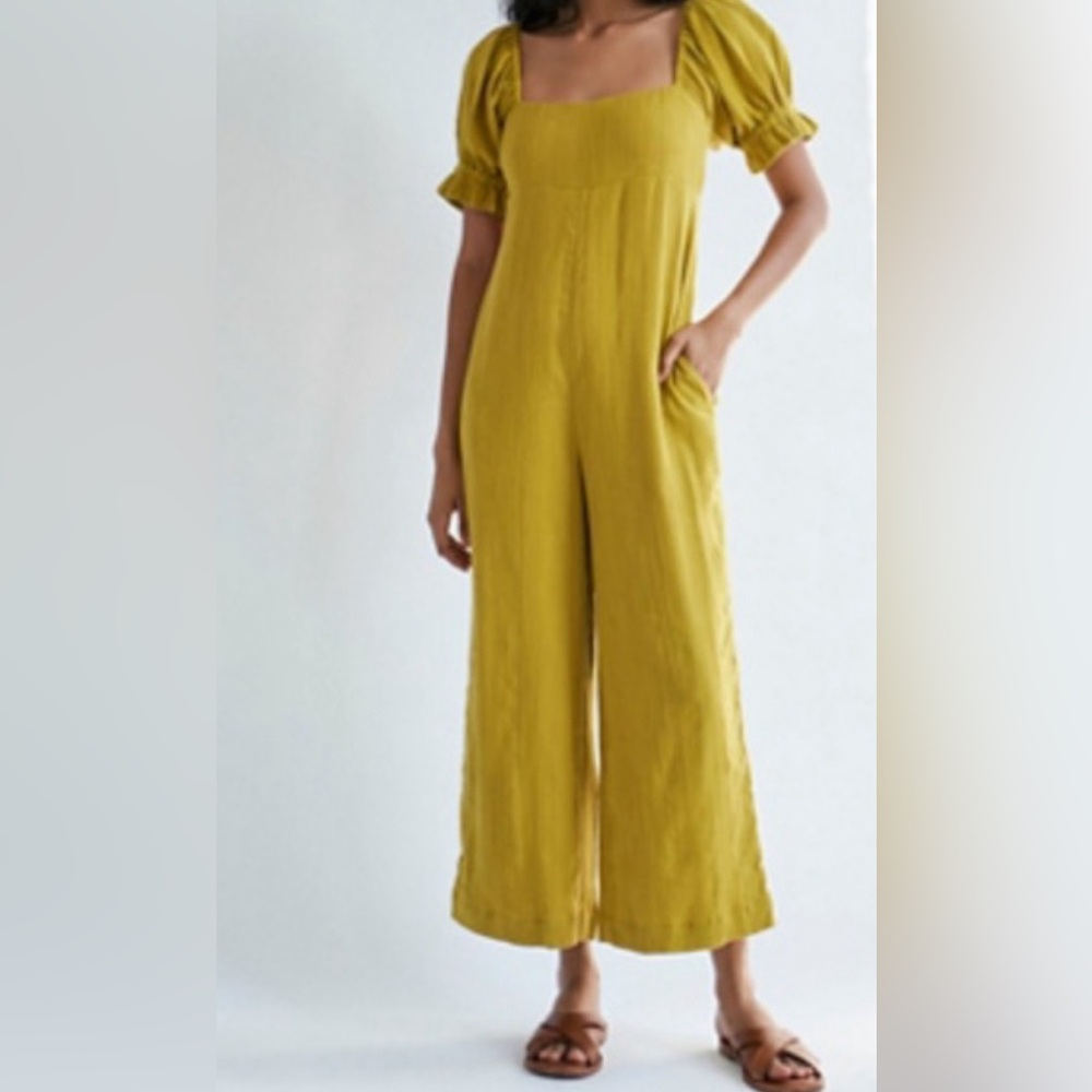 Free People - Mustard Jumpsuit